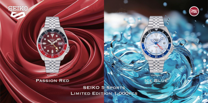 Seiko 5 Sports Thong Sia Limited Edition Red Dial Silver Steel Strap Watch For Men - SSK031K1 - Image 10